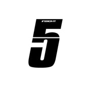 Insight Plate Number Black 3" - Downtown Bicycle Works 