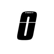 Insight Plate Number Black 3" - Downtown Bicycle Works 