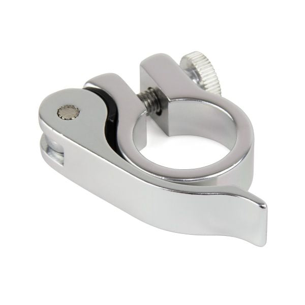 Position One Quick Release Seat Clamp - Black Or Polished (25.4mm) - Downtown Bicycle Works 