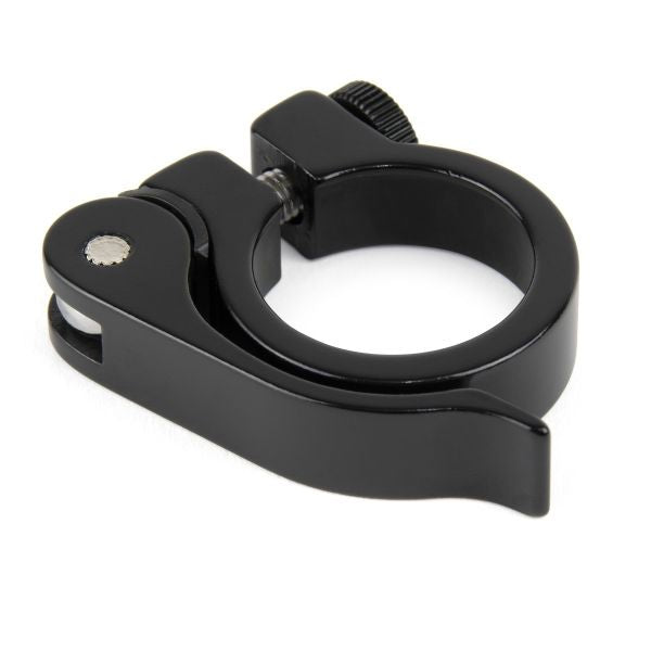 Position One Quick Release Seat Clamp - Black Or Polished (31.8mm) - Downtown Bicycle Works 