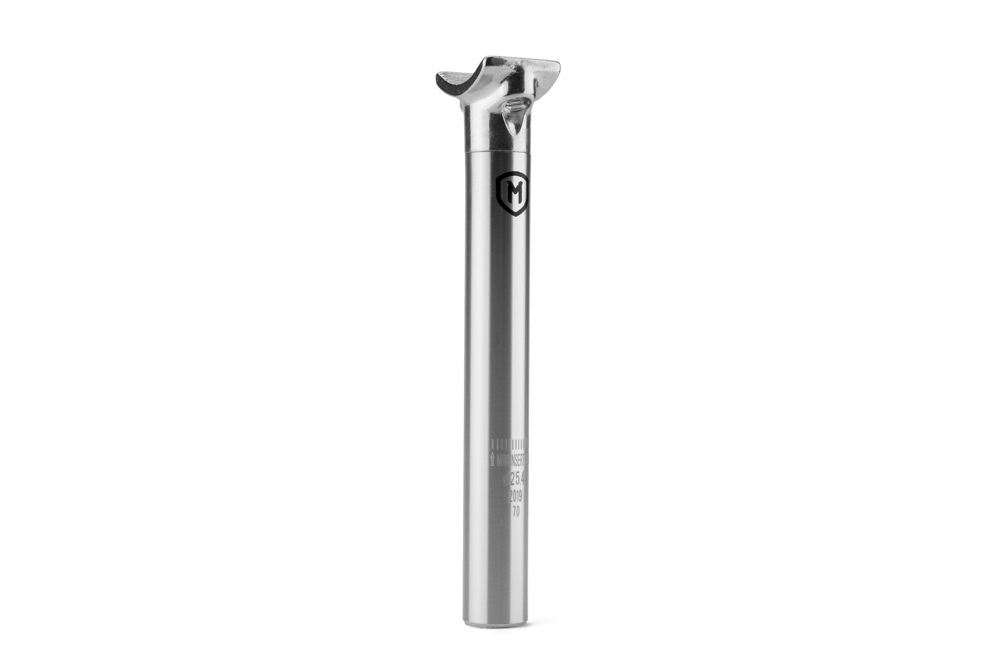 Mission Stealth V2 Pivotal Seat Post (Black Or Silver) - Downtown Bicycle Works 