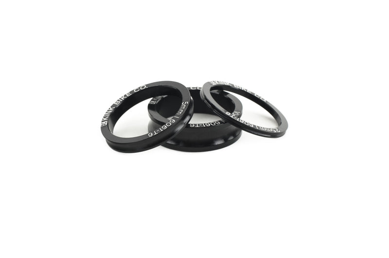 Kink Headset Stack Spacers (Black or Silver) - Downtown Bicycle Works 