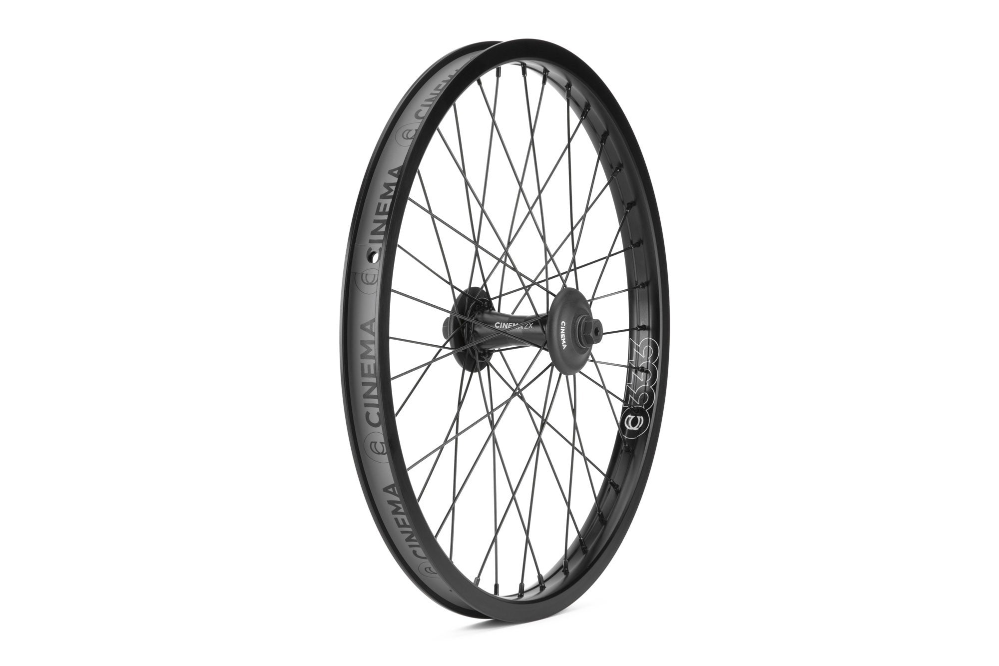 Cinema ZX Front Wheel - Black - Downtown Bicycle Works 